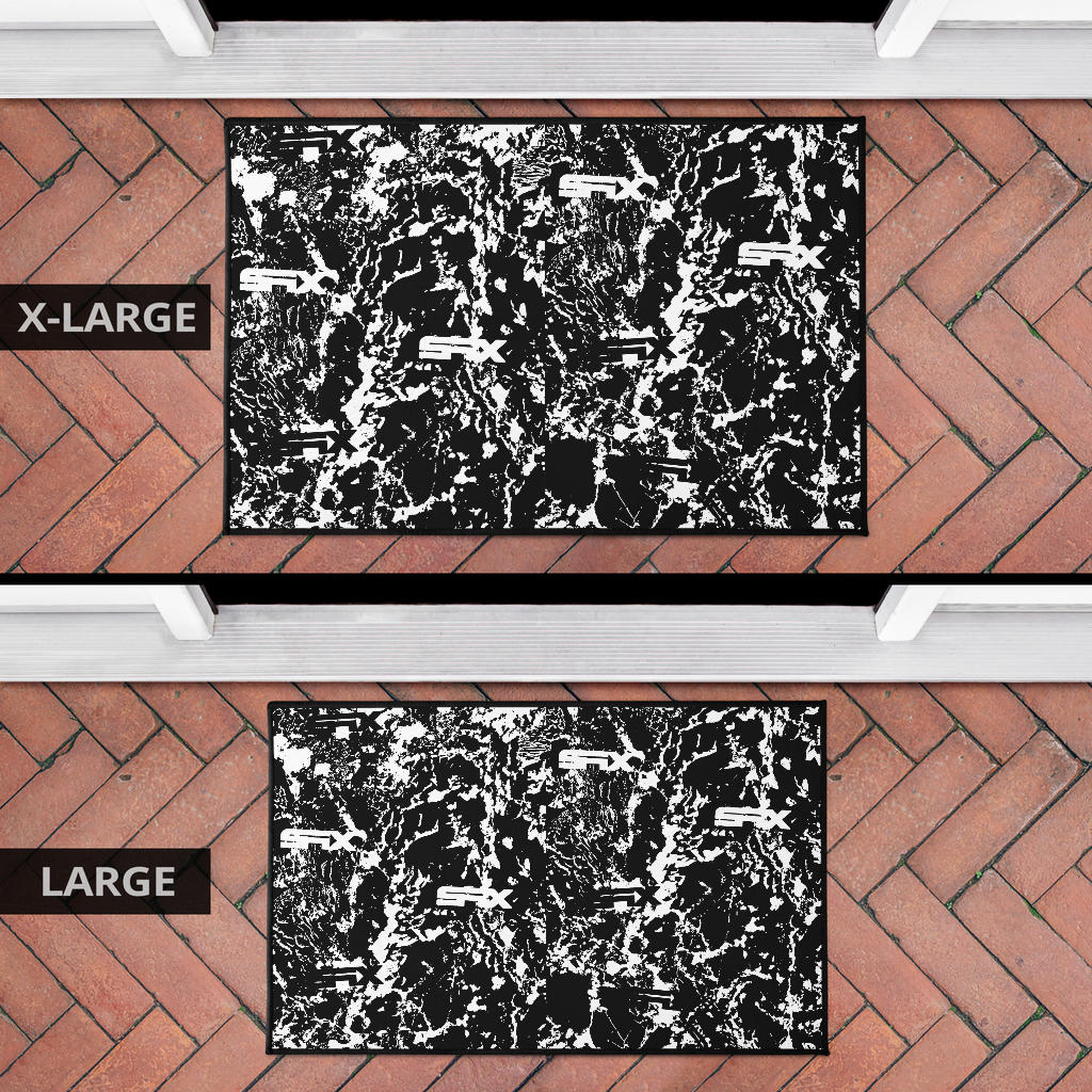 BLACK TIGER CAMO RUG