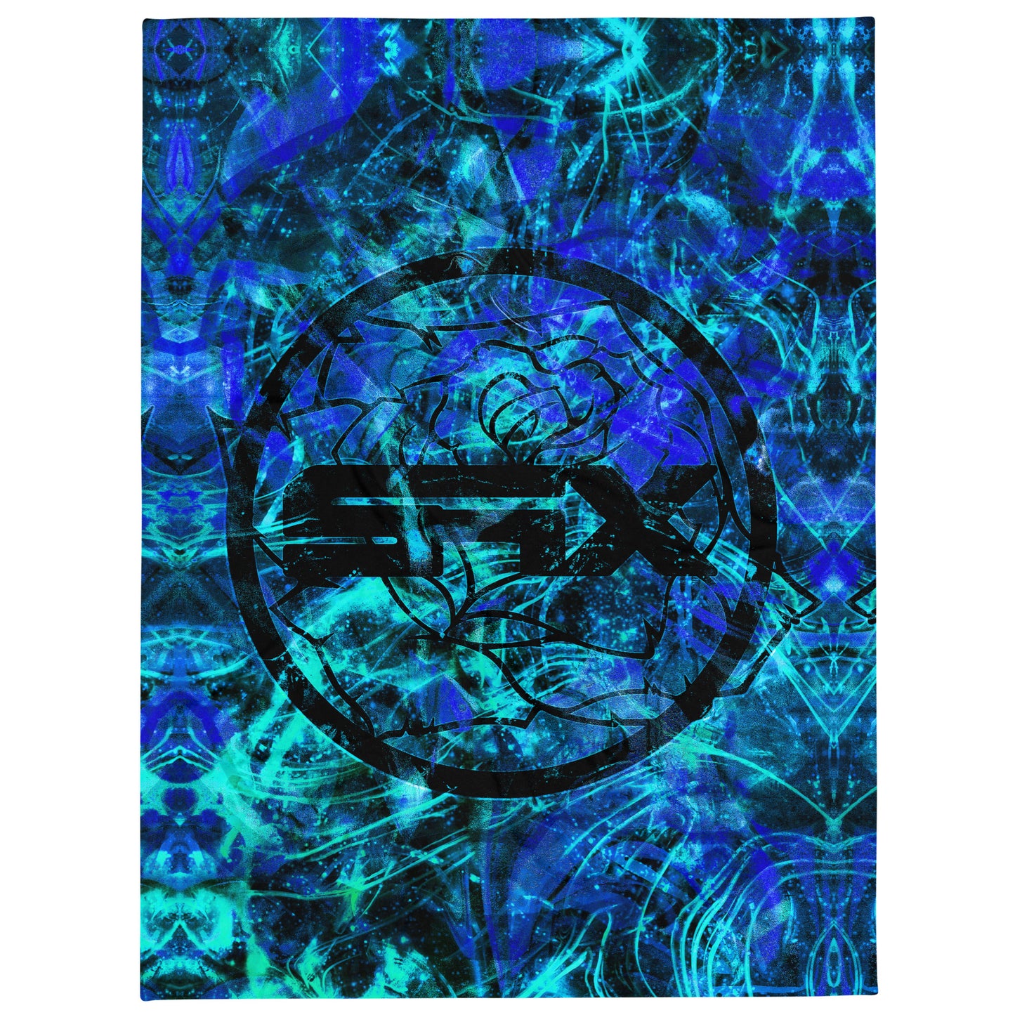 Blue Earth Throw Blanket