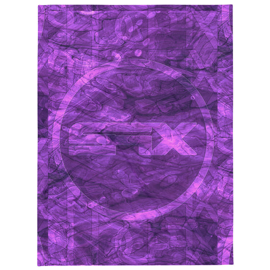 Lavender Throw Blanket