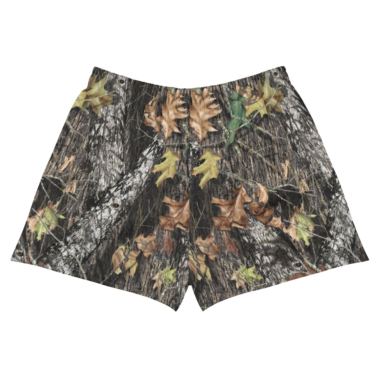 WOMENS NATURAL CAMO ATHLETIC SHORTS